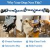 Including Puppies And Adult Dogs. The Dog Leash Toy Features A Robust Structure And Reinforced Design, Ideal For Active Canines.