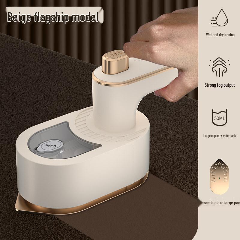 Portable Folding Mini Garment Steamer: Lightweight Handheld Electric Iron for Travel