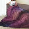 Silk Dupioni Shimmer Blanket Super Soft Flannel Sofa Throw Blanket for Couch Bedding Office Throws Bedspread Quilt