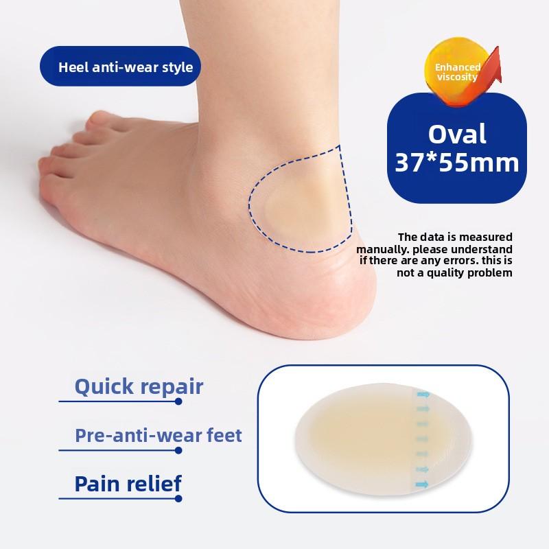 

Invisible Heel Protectors Anti-Wear Patches for High Heels, Breathable Blister Pads, Comfortable Shoe Inserts 1pcs