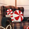 3D Creative Candy Plush Pillow Backrest for Christmas Decoration