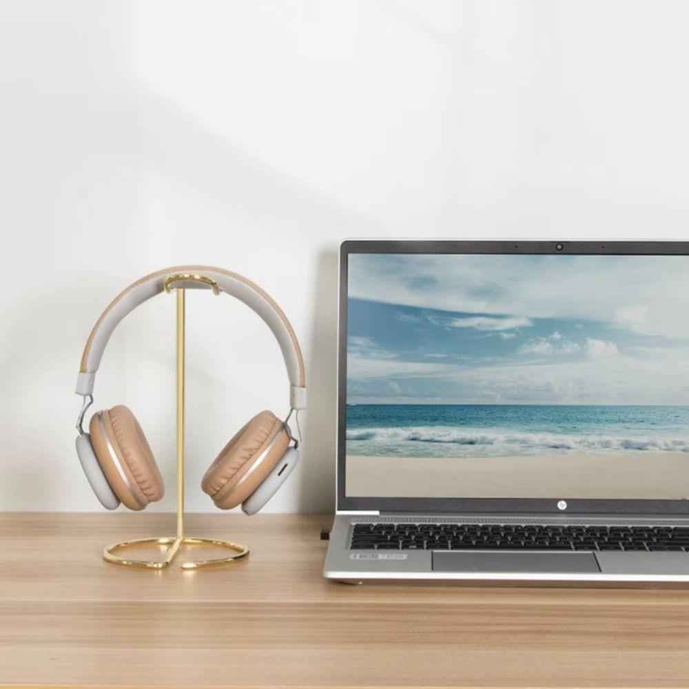 Univerzální stojan na sluchátka Kovový stojan na sluchátka Nový kancelářský úložný stojan