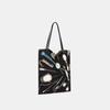 "Museu De Arte Literária" Sacolas Tote de Capacidade Ultra Grande Lã Penteada Ombro Único Sob os Braços
