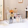 1pc 3-layer acrylic buckle perfume storage rack portable desktop perfume cosmetics display rack stepped dresser storage rack