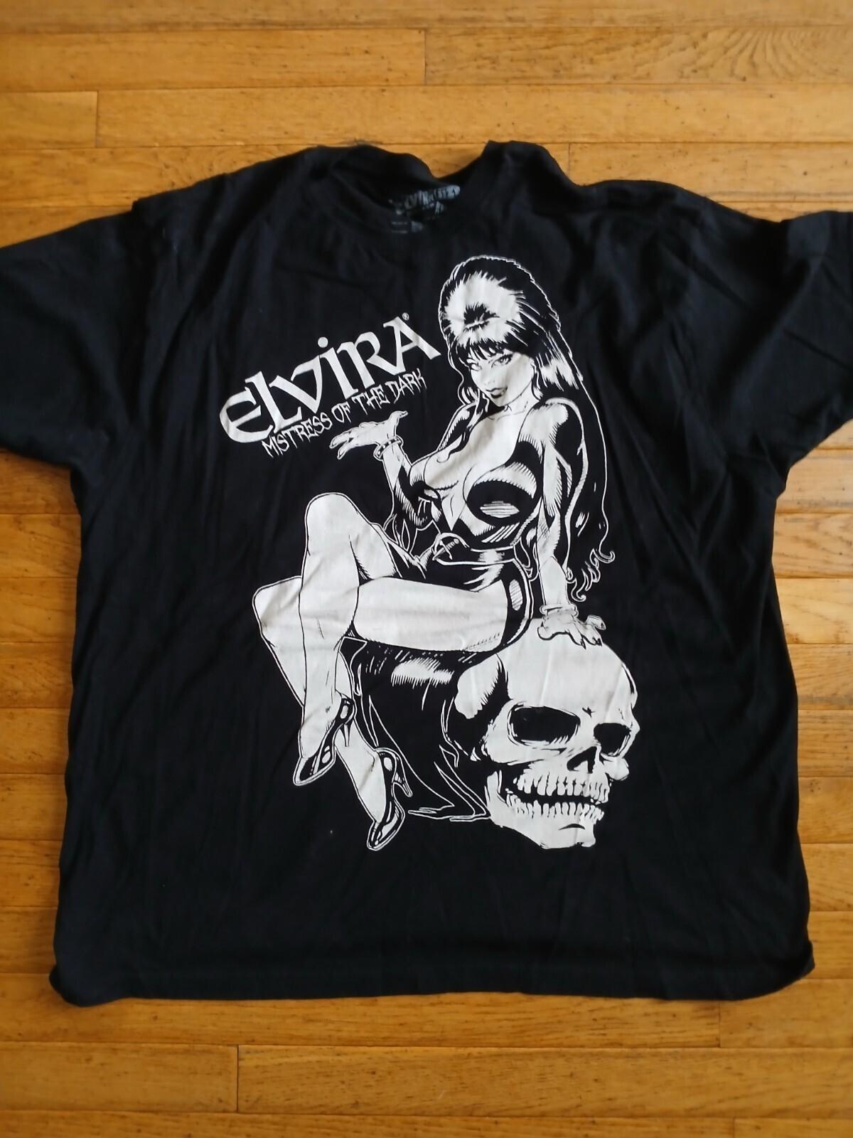 Elvira Mistress of the Dark Basic Style Black Unisex Shirt Reprint S-5XL WA0200 S