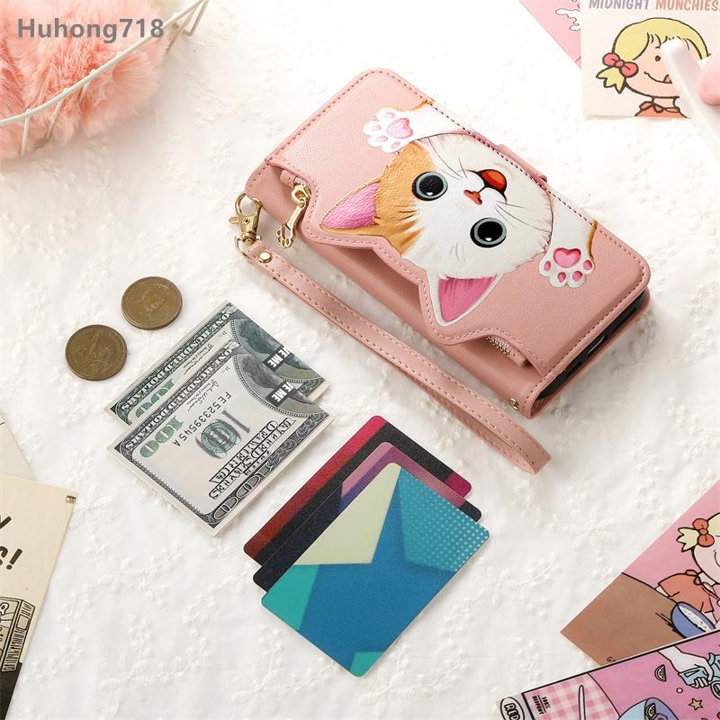 For Realme GT 8 Narzo Note 50 N53 60 60X N63 70 70T 80 Lite P1 P2 V11 Pro 4G 5G Case Flip Leather Zipper Coin Purse Wallet Cover Multi Card Slots