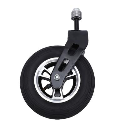 Rubber Caster Inflatable for Universal Trolley Cart with Aluminum Alloy Wheel Hub 7in 35PSI