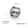 Teamer Stainless Steel Vintage Charms for Jewelry Making Lovely Antique Heart Daisy Puppy Paw Pendant Crafting Accessories