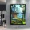 5D DIY Chinese Style Building Cross Stitch Rhinestones Diamond Drawing Embroidery Mosaic Home Decor