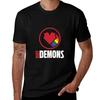 Ruby Demons Logo (Dark Background) Tshirt Simple Casual Short Sleeve Tee