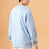 Anta Solid Color Crew Neck Pullover Sweatshirt Unisex sweatshirt Light-Blue 972348710-2