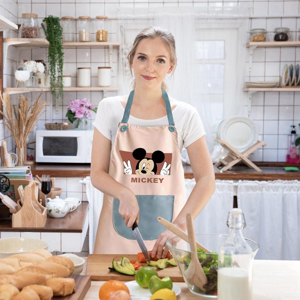 Kitchen Apron Cooking Fashion Korean Version Cute Apron Work Clothes