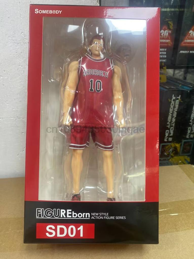 Slam Dunk Shohoku Basketball Player Rukawa Kaede Sakuragi Hanamichi Multiple Figure Eborn SD01 SD03 Action Figure Model Toys