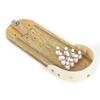 Wooden Mini Desktop Bowling Game Children's Toy Set Fun Indoor Parent-Child Interactive