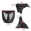 Rebel CMX300 Matte Black Engine Fairing Spoiler Guard Set (5-Piece, 2017-2023)