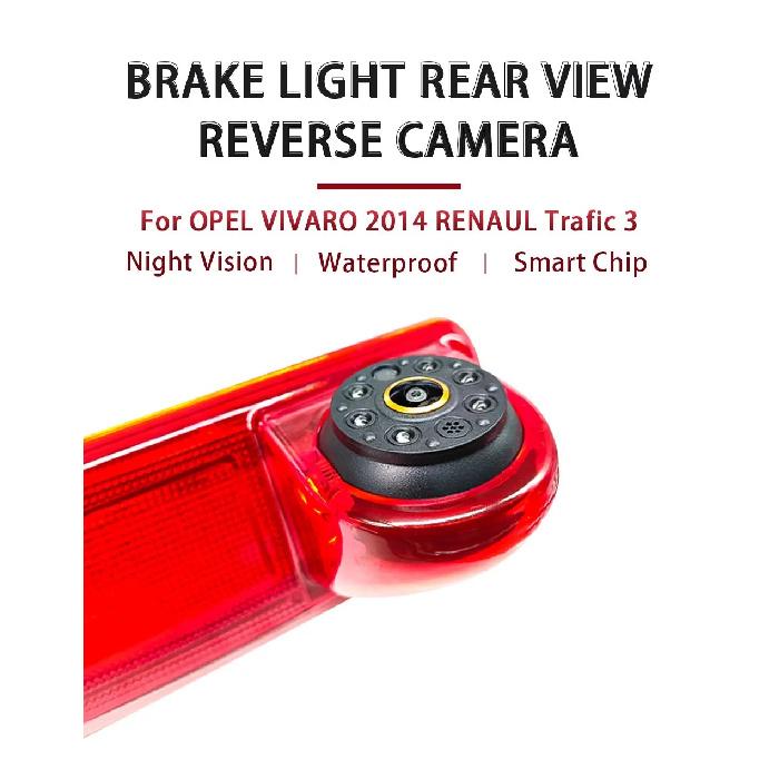 AHD1080P Car Brake Light Rear view Reverse Camera For OPEL VIVARO 2014 RENAUL Trafic 3 Waterproof Night Vision Backup Camera