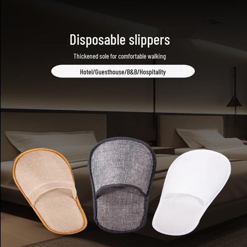 Disposable Hotel & Spa Slippers