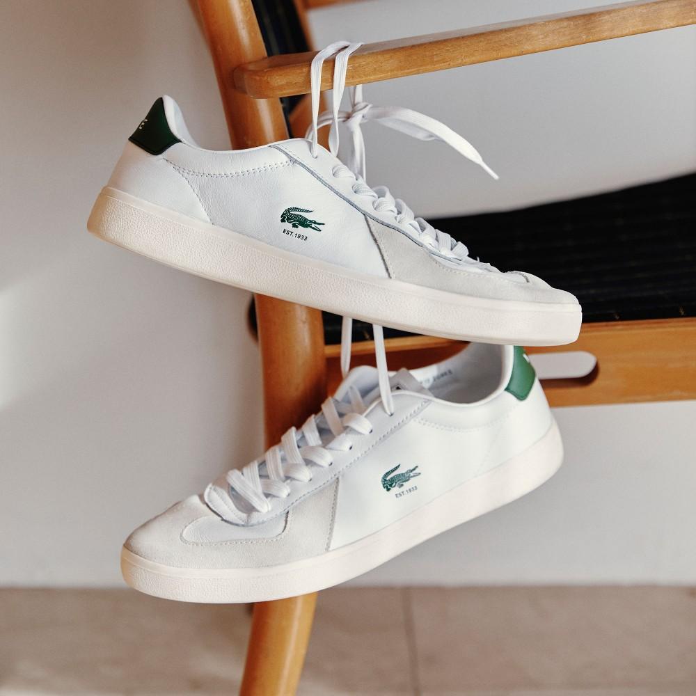 [lacoste] Мужские кожаные кроссовки Baseshot Pro RZ9063M56G65T 250