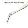 False Eyelash Tweezers for Eyelash Extension Stainless Steel Tweezers with Curved And Elastic Handle Makeup Eyelash Tool for Professional Makeup