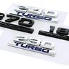 Honda Car Side Letters Emblem Rear Trunk Sticker Badge TURBO 260 220 370 240 180 230 Accord Civic City Odyssey Crosstour Decal ajb256