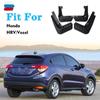 Front Rear 4pcs FOR Honda HRV Vezel 2015- Mudguard Fender Mud Flap Guards Splash Mudflaps Car Accessories Mudguards