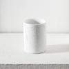 Set da Bagno in Pietra Wabi-Sabi: Bicchiere per collutorio, Portaspazzolino, Flacone per lozione, Diffusore, Portasapone e Vassoio.