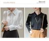 2024 Spring Elegant White Long-Sleeved Women's Top
