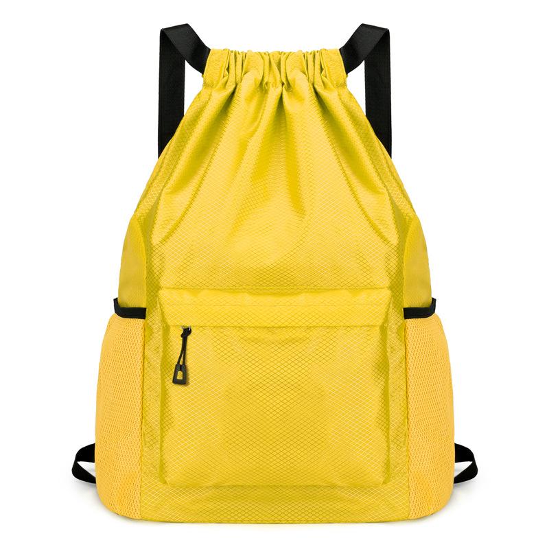 Large Capacity Lightweight Drawstring Backpack for All-Season Sports and Travel