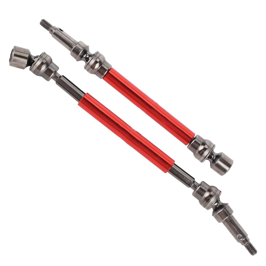 1 Pair RC Car Metal Front and Rear Drive Shaft Replacement Fit for ARRMA Kraton 1 10 RC Car