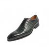 Fashion Elegant Men's Leather Shoes Wedding Party Office Dress Shoe Zapatos De Hombre Lace Up Genuine Leather Men's Footwear New Trendy