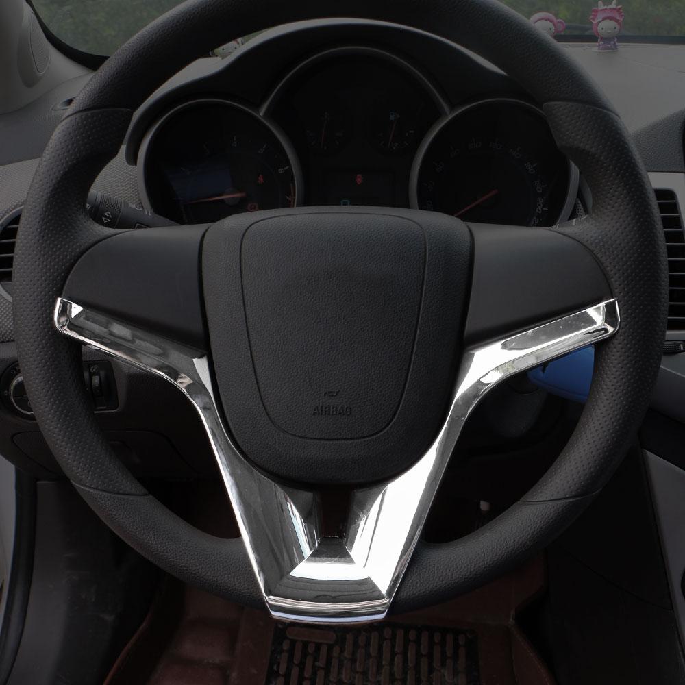 Pro Chevrolet Cruze Sedan Hatchback 2009 - 2014 Trax Tracker 2013-2016 Kryt volantu Samolepka Ozdobná lišta Příslušenství