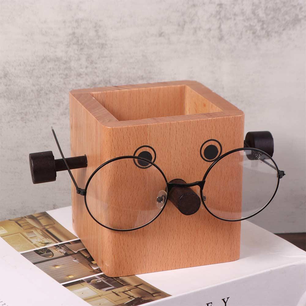 Eyeglass Frame Ganizer Simplicity Office Organizer Robot Pen Holder  Kitchen Organizing Box