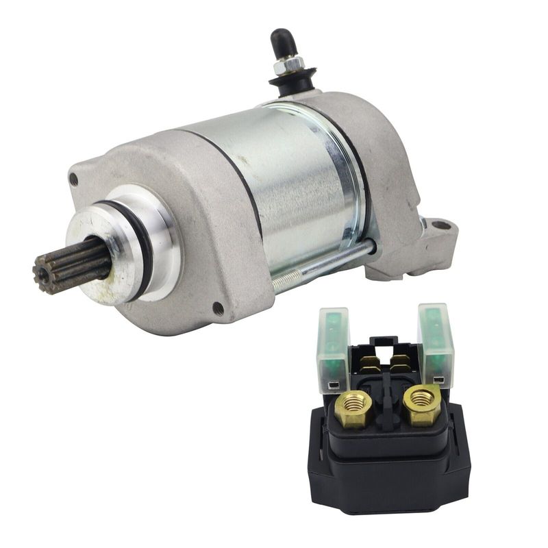 

14B-81890-01-00 Starter Motor & Relay For Yamaha R1 YZFR1 YZF-R1 LE World GP 50th Anniversary Edition 2009-2014 14B-81890-00-00 1PC Starter