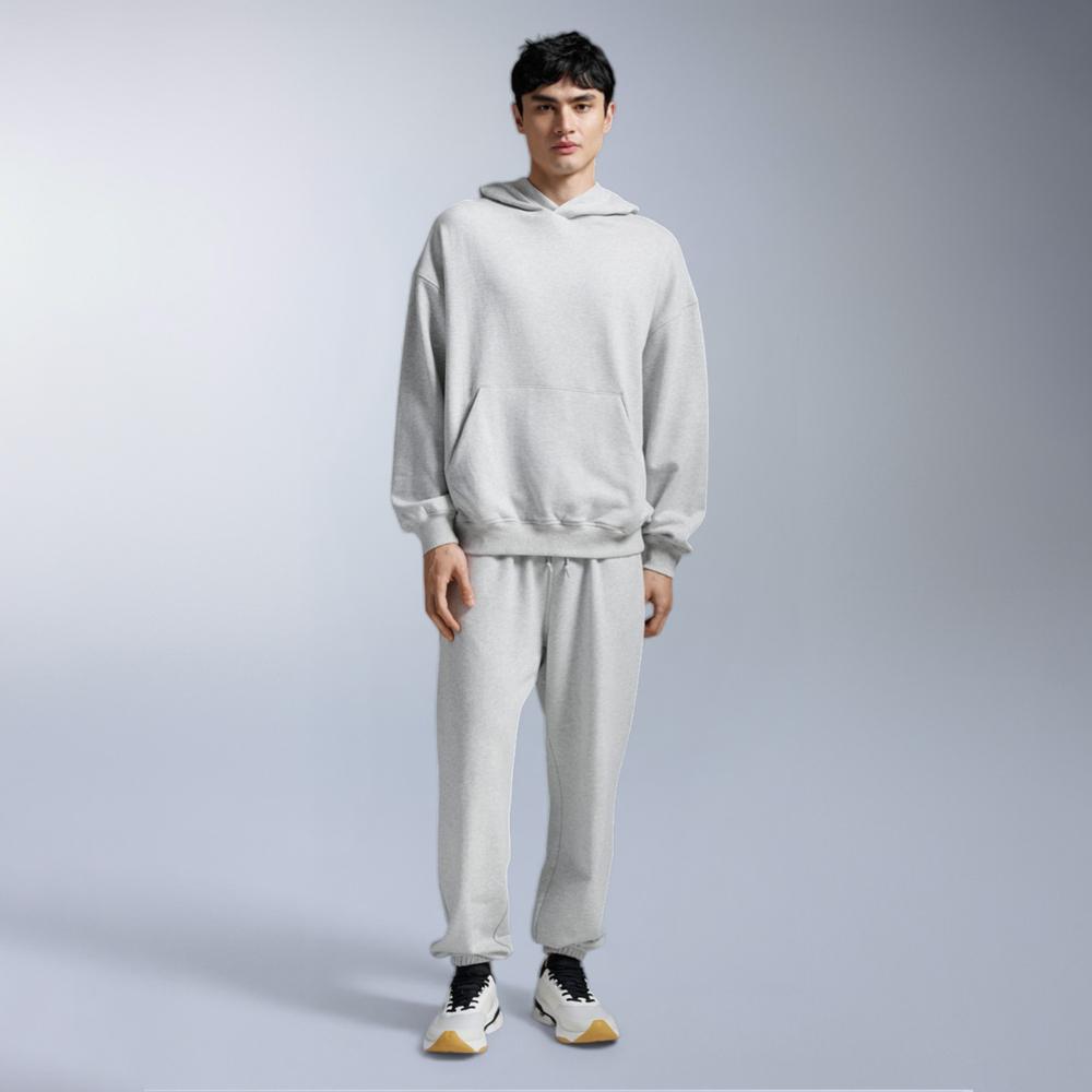 Tutaimjeuyu (Men'S) Ez Oversized Organic Cotton Track Pants_Mr7526Bgrm-Grm
