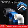 5 pièces/lot 20 25 32 mm PVC Coude à 90 Degrés Connecteur Aquarium Bac à Poissons Outils DIY Jardin Irrigation Tuyau d'Eau Connecteurs Adaptateur
