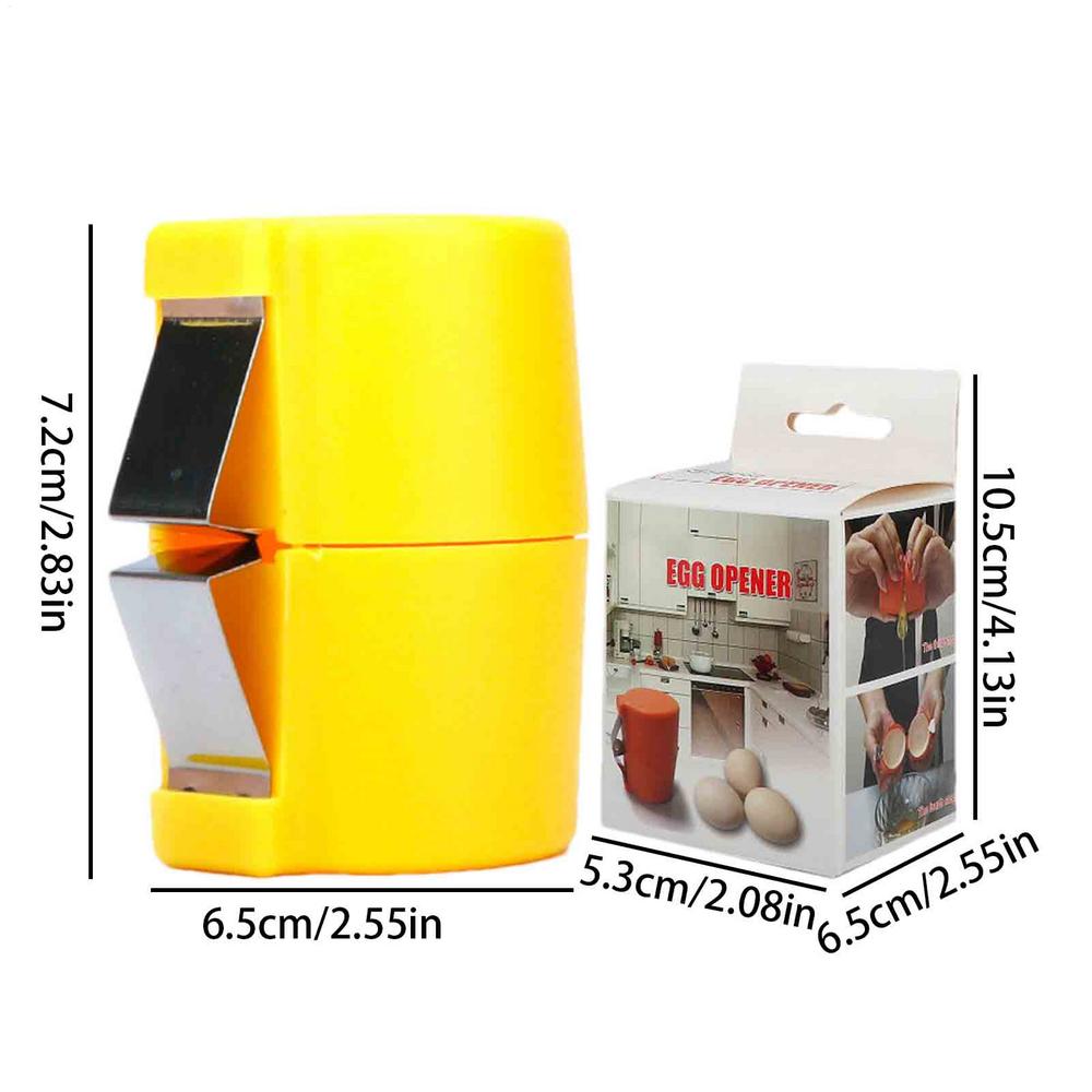 Egg Cracker Multifunctional Egg Shell Opener Creative Egg Shell Opener Handheld Egg Cracker Separator Tool Kitchen Gadget