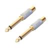 RCA Jack To Standard Plug Adapter Plug (pin Jack) (phone) (2-pack)