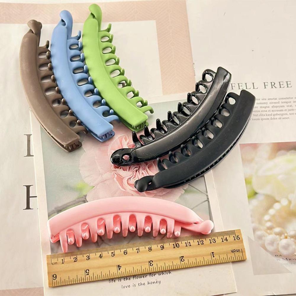 Fashion Hair Claws Clips Ponytail Holder Ponytail Barrettes Banana Clip Hairpins Women