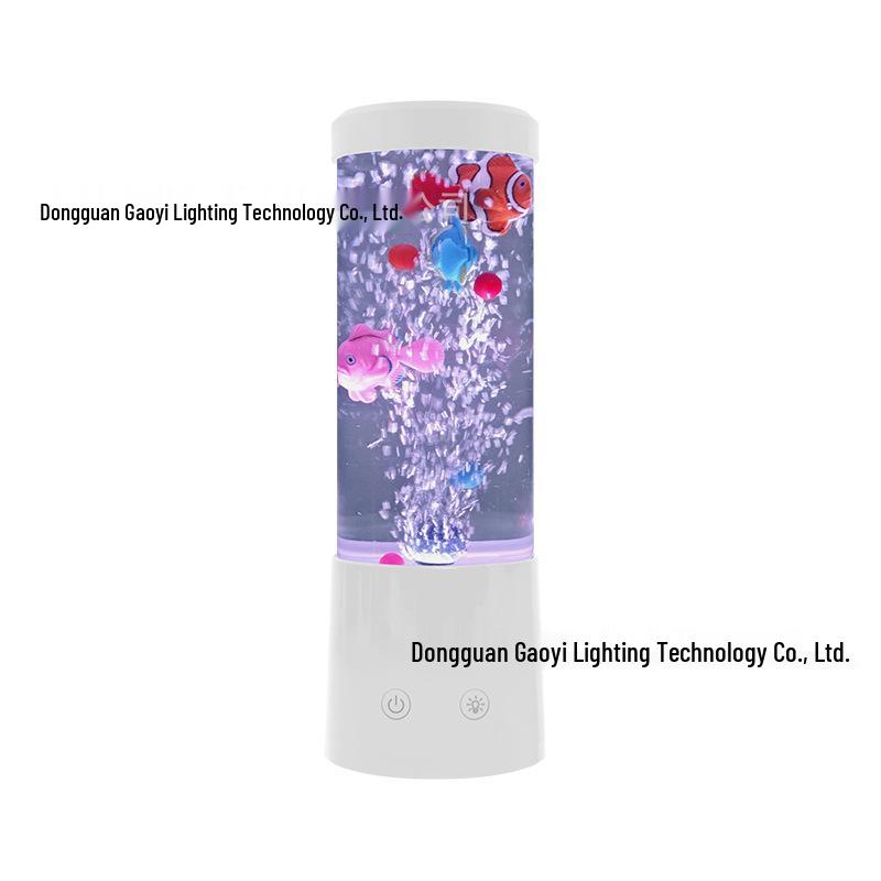 LED Jellyfish Night Light - Creative DIY Table Lamp for Kids' Rooms