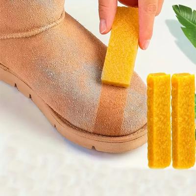 Rubber Cleaning Eraser – Suede, Nubuck, and Leather Cleaner for Shoes and Stains Removal