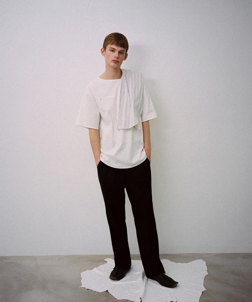 Muge Slit Point Pants