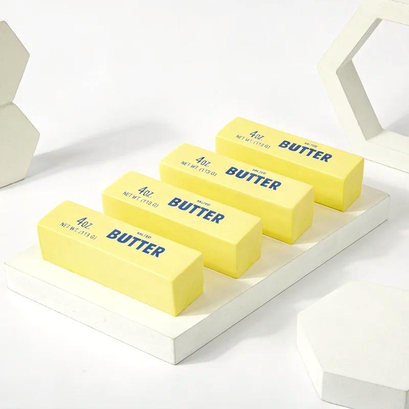 Butter Stick Squishy Toy Slow Rising Squeeze Toy Butter Bar Brick Squishy Fidget Toy Games Festivals And Christmas Gifts