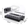 Beifu Stainless Steel Double-Layer Dish Drying Rack