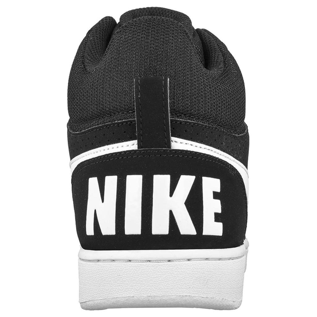 Nike Court Borough Mid Men Sneakers Black White 838938-010