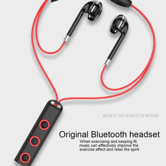 Magnetischer kabelloser Bluetooth-kompatibler Stereo-Kopfhörer Freisprech-Nackenbügel-Headset mit Mikrofon