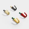 Creative Pepper-Shaped Coat Hook Screw Installation Space Saving Hat Hook Wall-Mounted Key Hook Home