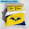 3PCS Hellas-Verona Crest Bedding Set,Including 1pc Duvet Cover And 2pcs Pillowcases Perfect for Bedroom, Dormitory, Fan Christmas Gift