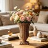 Elegant Farmhouses Rattan Woven Decorative Vases for Dried And Artificial Flower Holder Florals Arrangement Centerpieces Decors