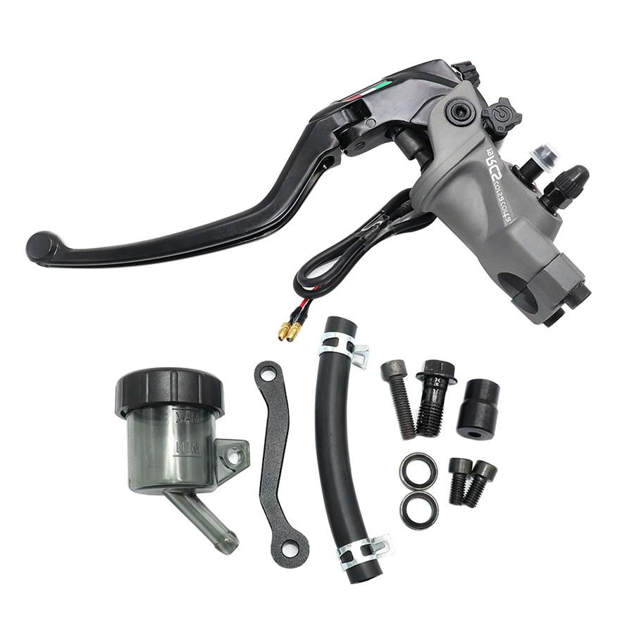 Left  Side CNC 19 RCS Motorcycle Brake Master Cylinder Cable clutch Radial Brake Pump 22mm Universal For Honda Yamaha Kawasaki Suzuki