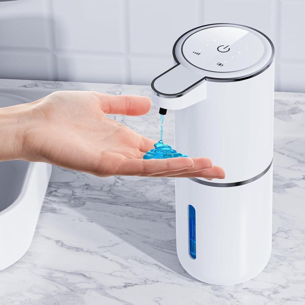 Dispenser Automatico di Sapone P25 da Parete in Acciaio Inossidabile con Display Digitale